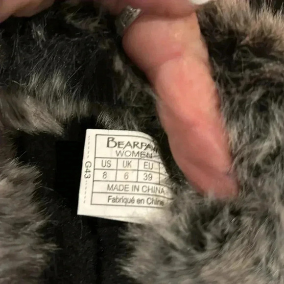 BEARPAW Deborah Waterproof Snowboots, Cow suede, faux fur & wool blend lining-8 - Picture 10 of 16